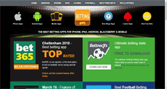 Desktop Screenshot of bettingapps.co.uk