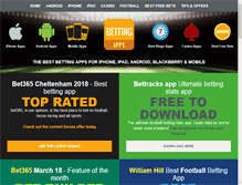 Tablet Screenshot of bettingapps.co.uk